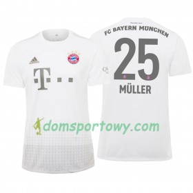 Koszulka Bayern Monachium Thomas Muller 25 Wyjazdowe Koszulki Piłkarskie 2019-2020 Krótki Rękaw 